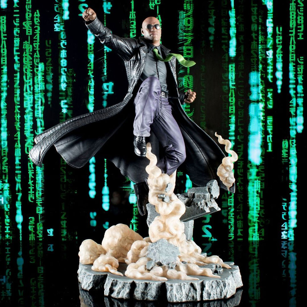 Diamond Select The Matrix Gallery Morpheus Deluxe Statue 1