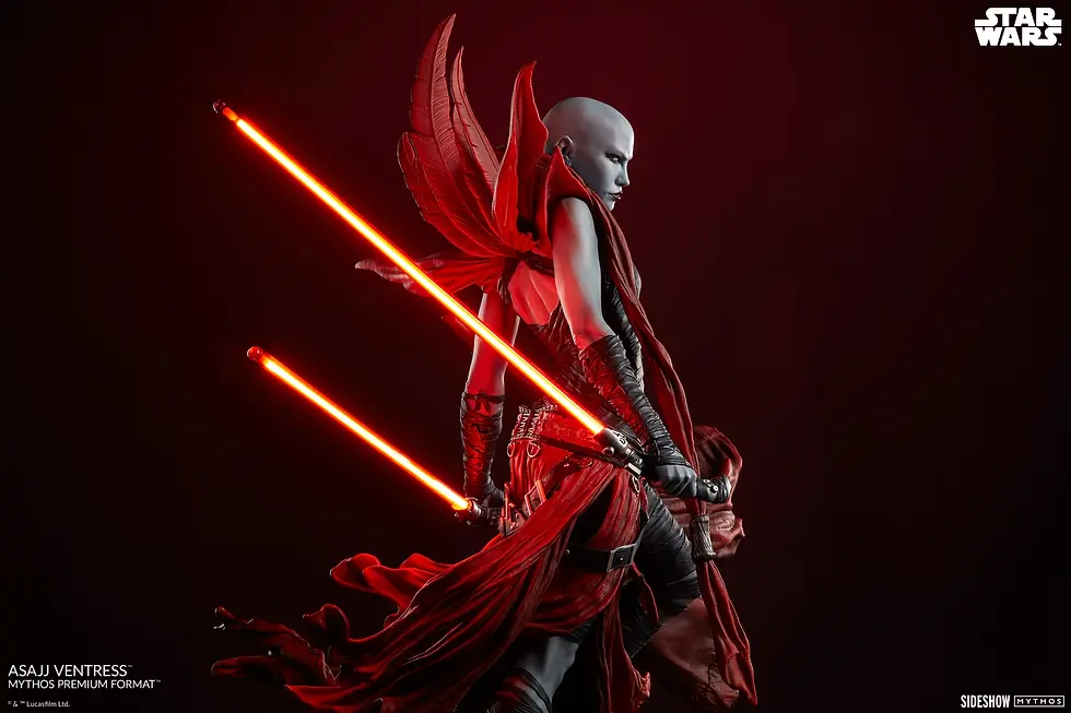 Thumbnail: Sideshow 3002353 Asajj Ventress Mythos Premium Format Figure 7