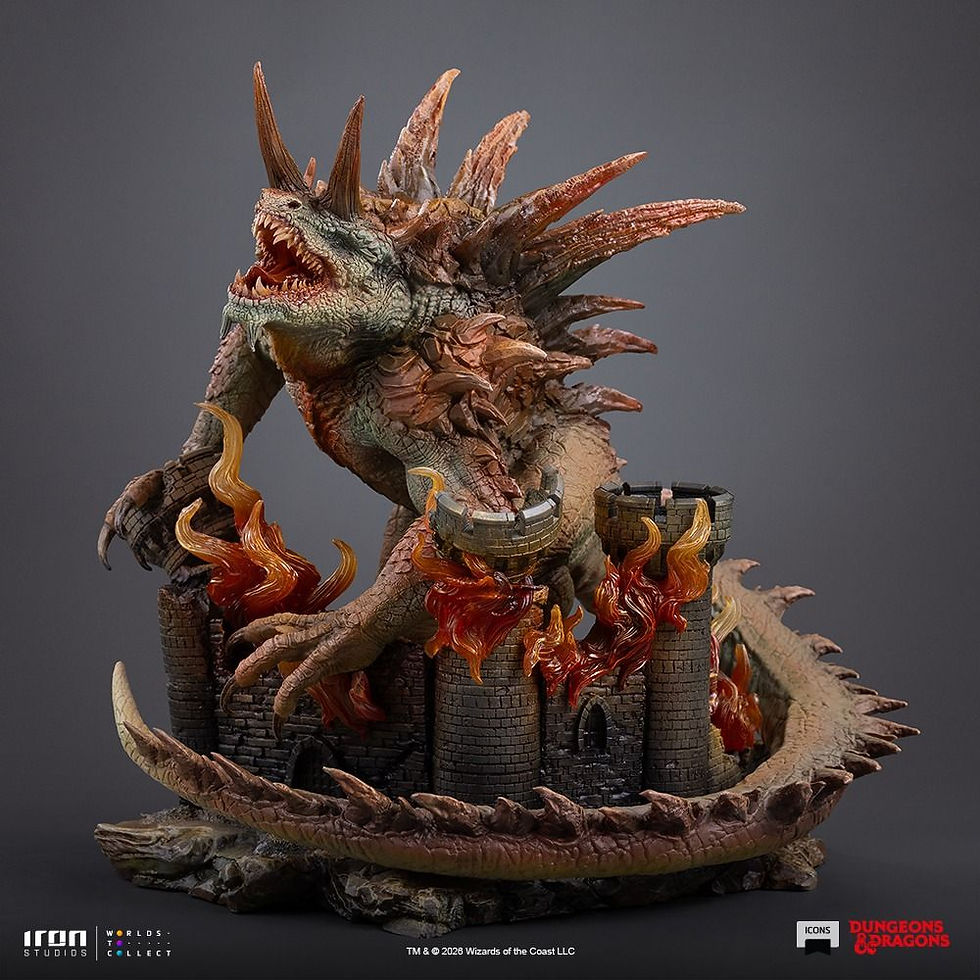 Iron Studios Tarrasque - Dungeons and Dragons - Icons