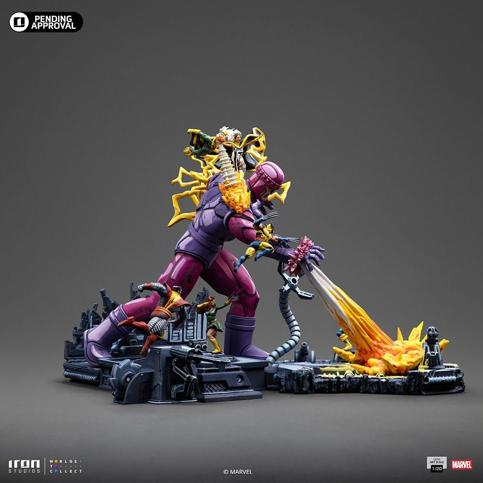 Thumbnail: Iron Studios X-Men Danger Room Diorama A (Comics Color Variant) Demi Art Scale 2
