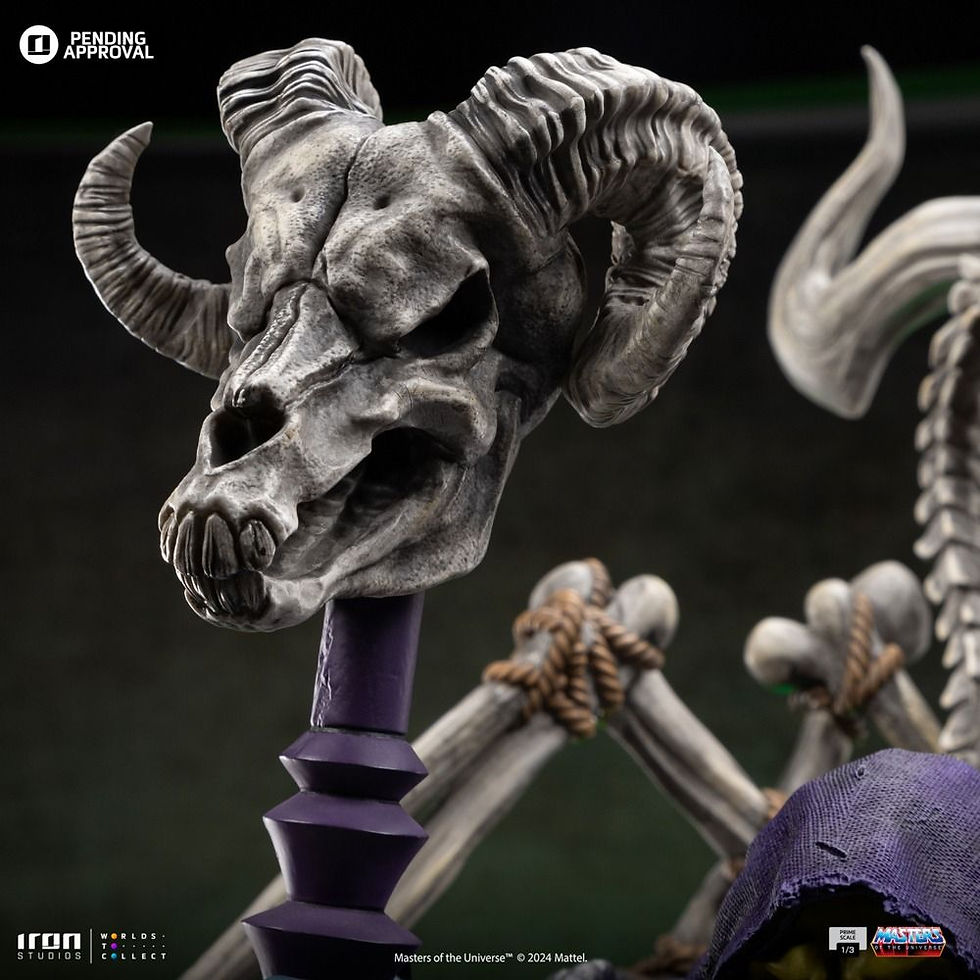 Thumbnail: Iron Studios Skeletor (10th anniversary) Masters of the Universe 1/3 Statue 5