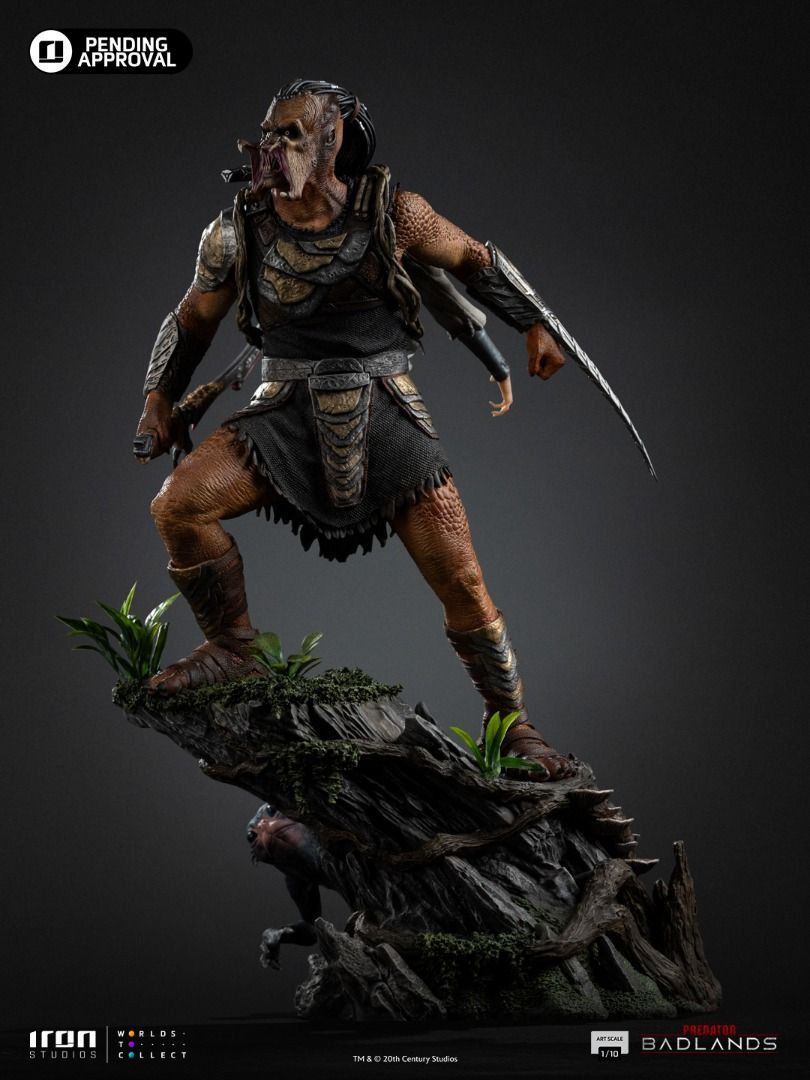 Thumbnail: Iron Studios Dek & Thia - Predator: Badlands - Art Scale 1/10 Statue 2