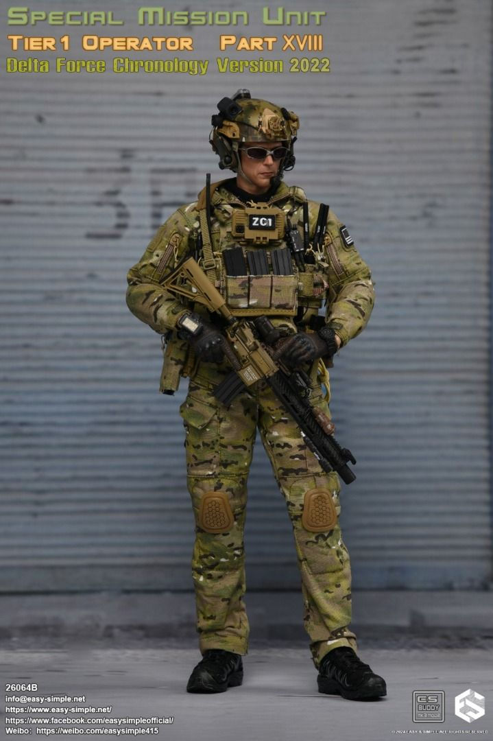 Easy&Simple 26064B SMU Tier1 Operator Part XVIII Delta Force Chronology 2022