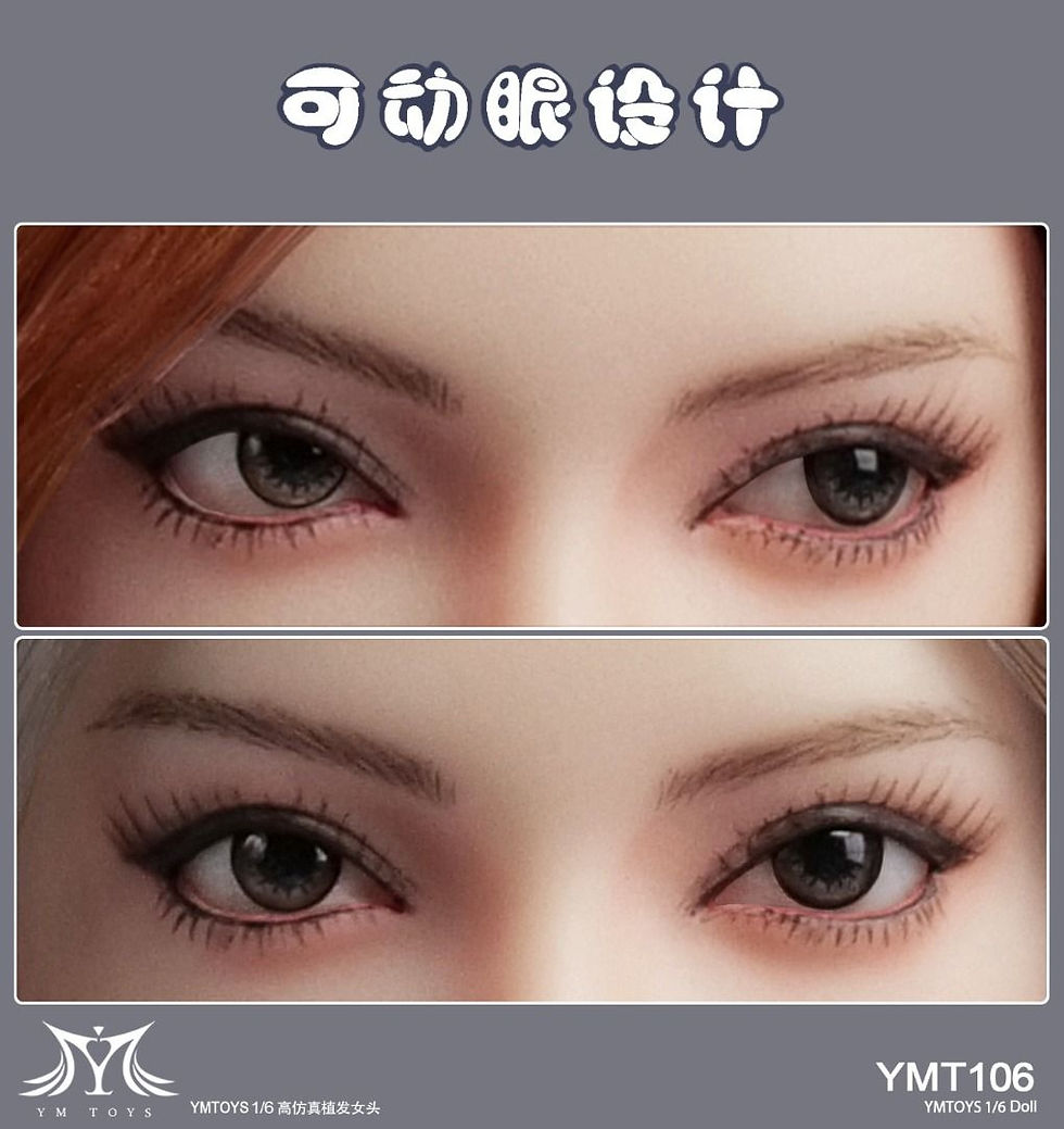 Thumbnail: YMTOYS YMT106 Xiao Zhao 1/6 Headsculpt 10