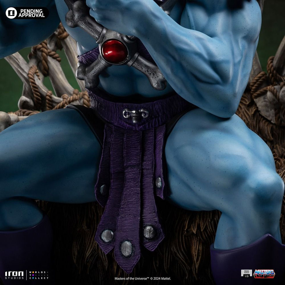 Thumbnail: Iron Studios Skeletor (10th anniversary) Masters of the Universe 1/3 Statue 7