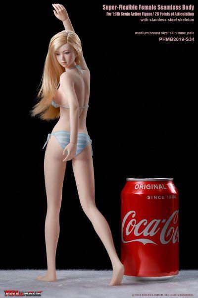 Thumbnail: PHMB2019-S34 TBLeague Super-Flexible Female 1/6 Seamless Body (With Head)