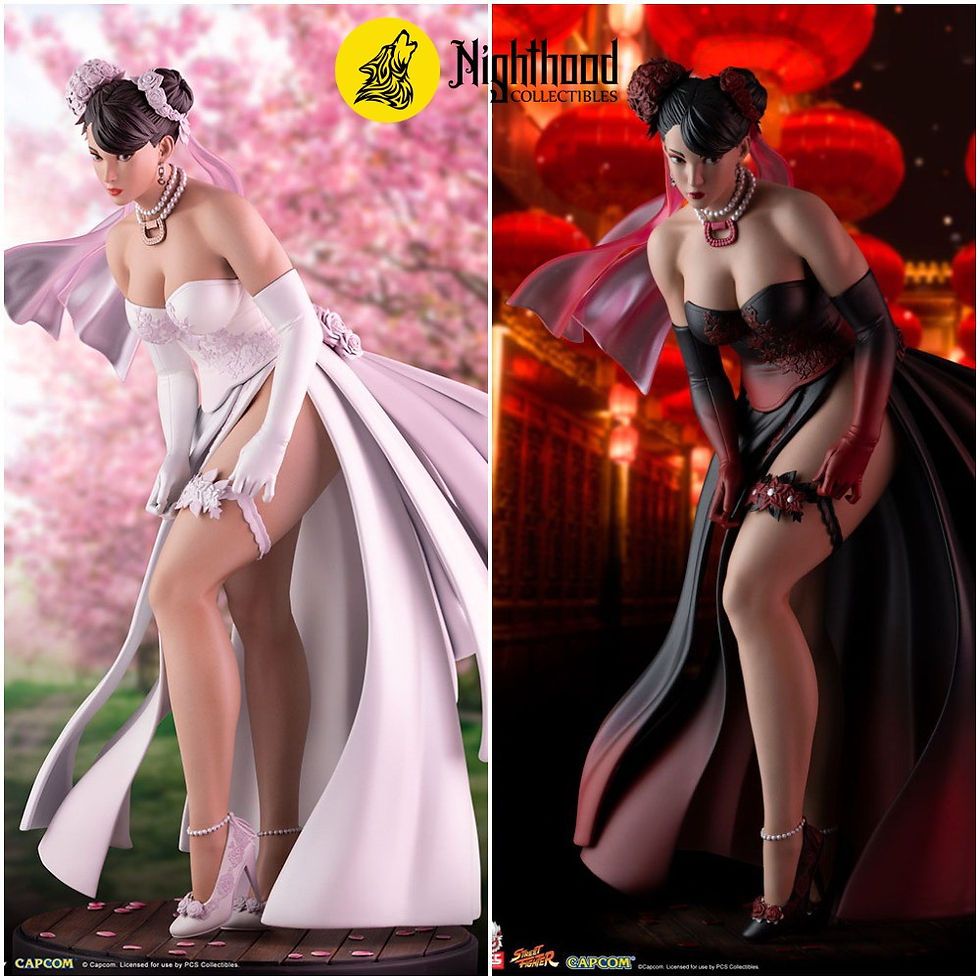 Sideshow SS909386 Wedding Chun-Li / Player 2 Statue by PCS