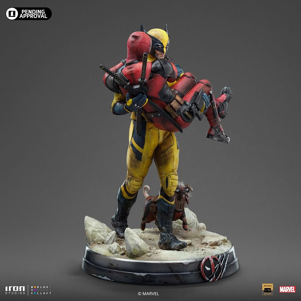 Thumbnail: Iron Studios Deadpool and Wolverine Deluxe Art Scale 1/10 Statue 6