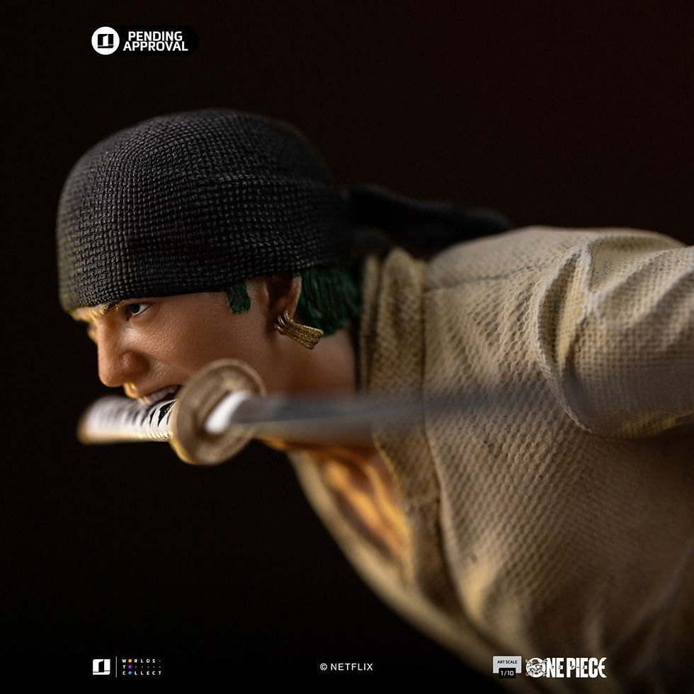 Thumbnail: Iron Studios Roronoa Zoro - One Piece - Art Scale 1/10 Statue 4