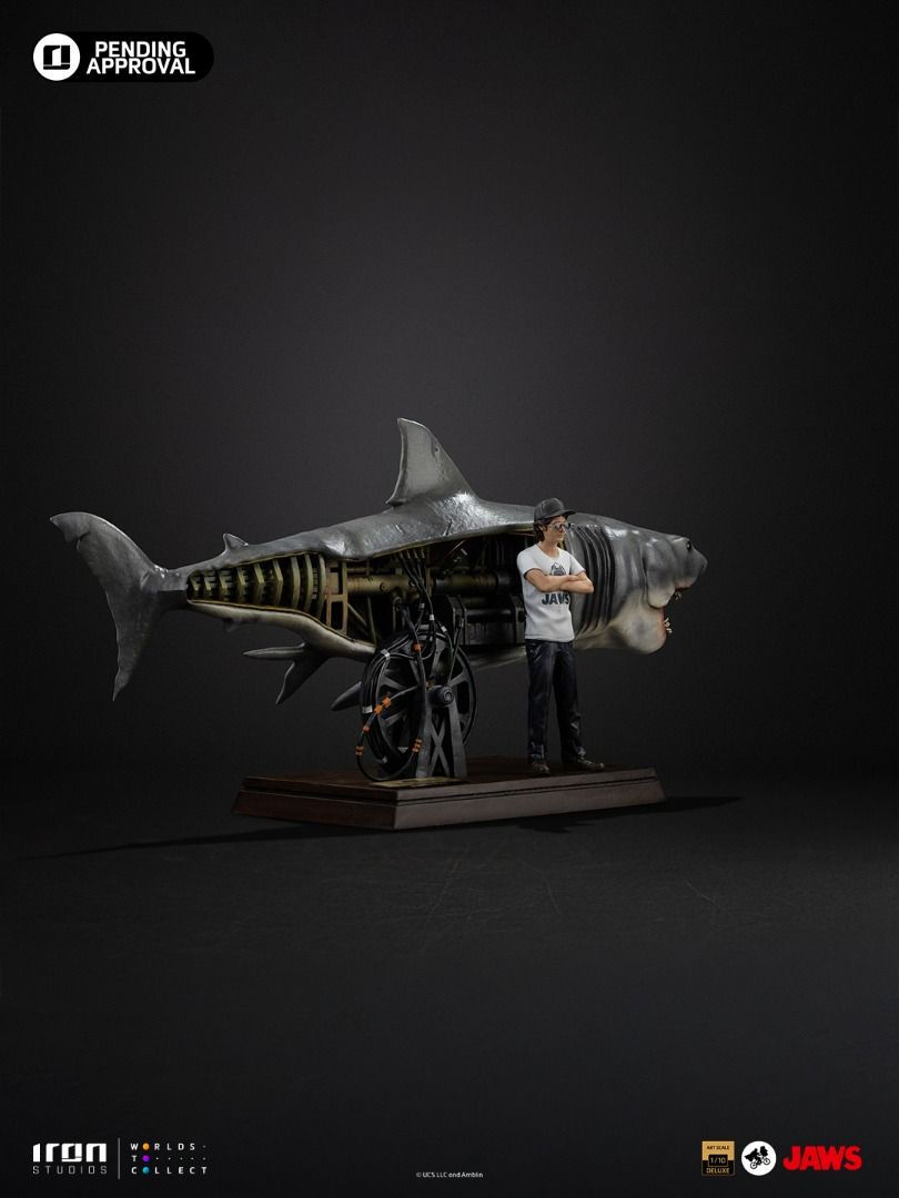 Thumbnail: Iron Studios Steven Spielberg Jaws 50th anniversary - Deluxe Art Scale 1/10 4