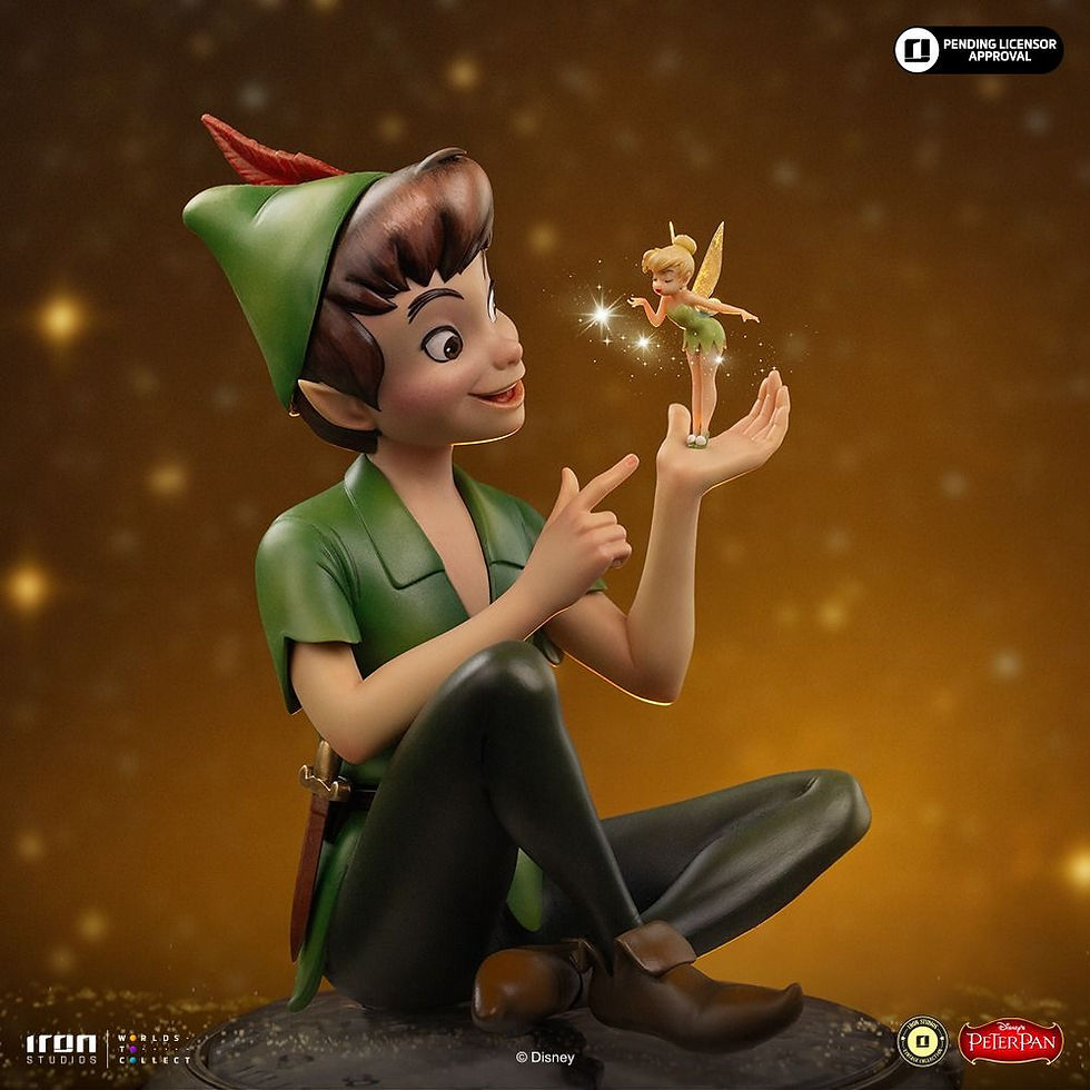 Thumbnail: Iron Studios Peter Pan & Tinkerbell - Disney Classics - Vintage Collection 8
