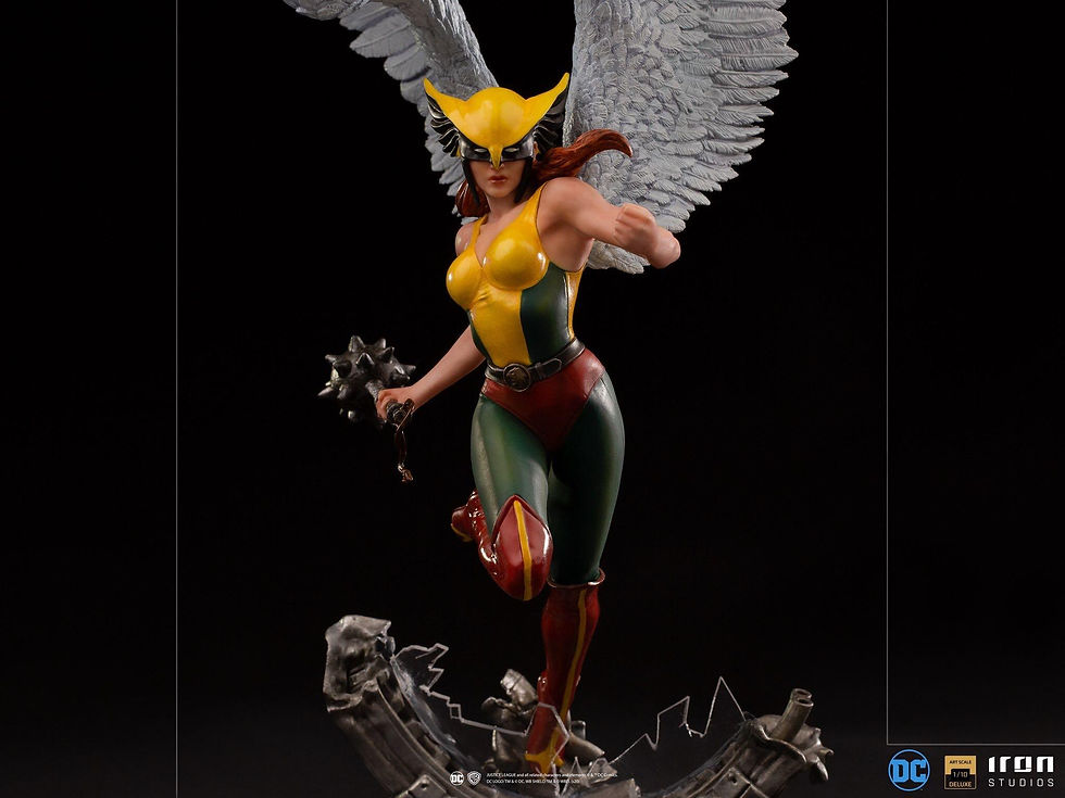 Thumbnail: Iron Studios Hawkgirl Deluxe Art Scale 1/10 - DC Comics