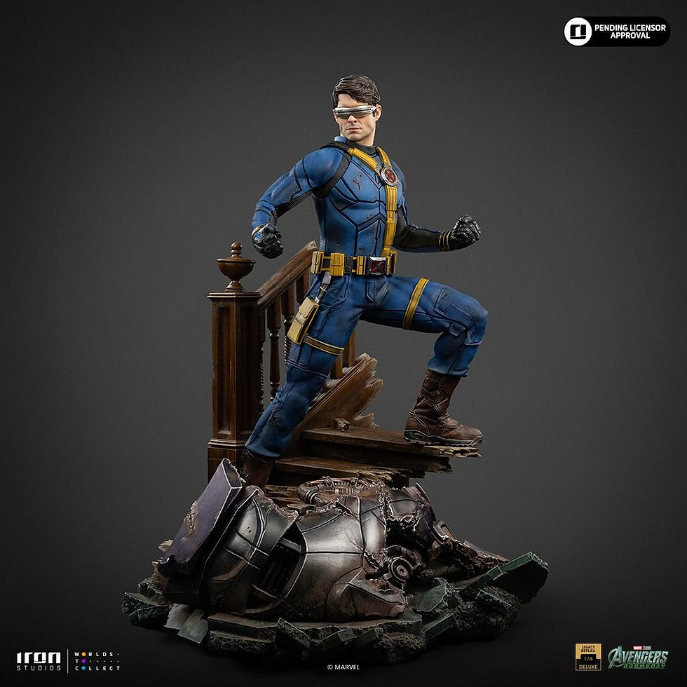 Thumbnail: Iron Studios Cyclops Deluxe Avengers: Doomsday Legacy Replica 1/4 Statue 1
