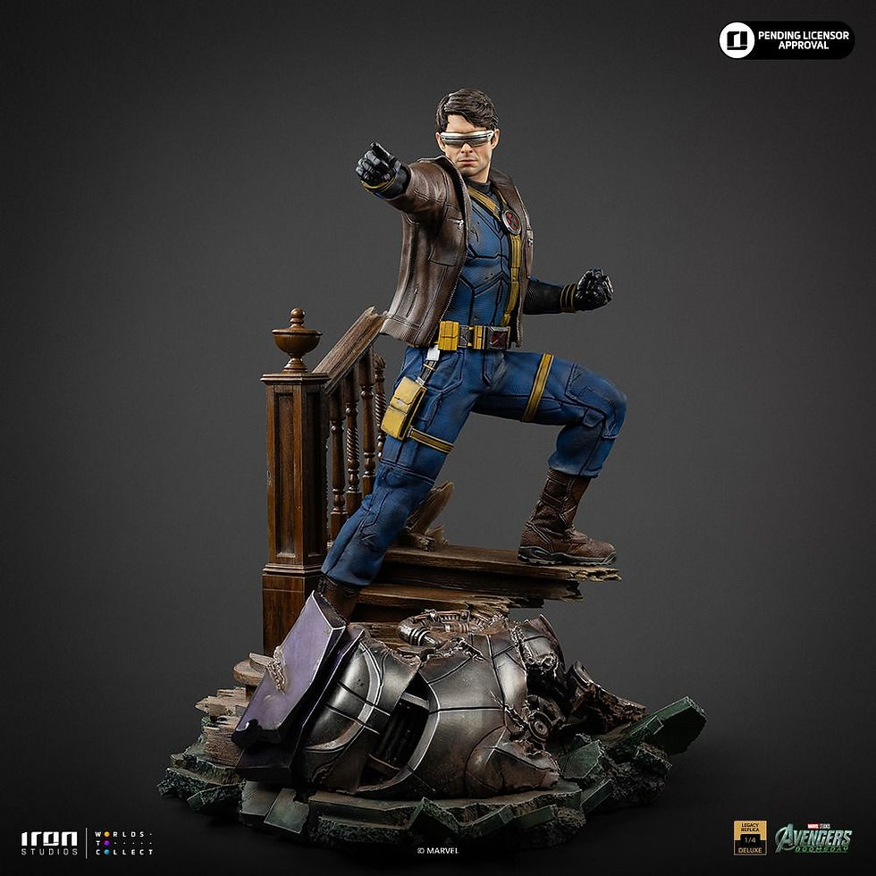 Thumbnail: Iron Studios Cyclops Deluxe Avengers: Doomsday Legacy Replica 1/4 Statue 3