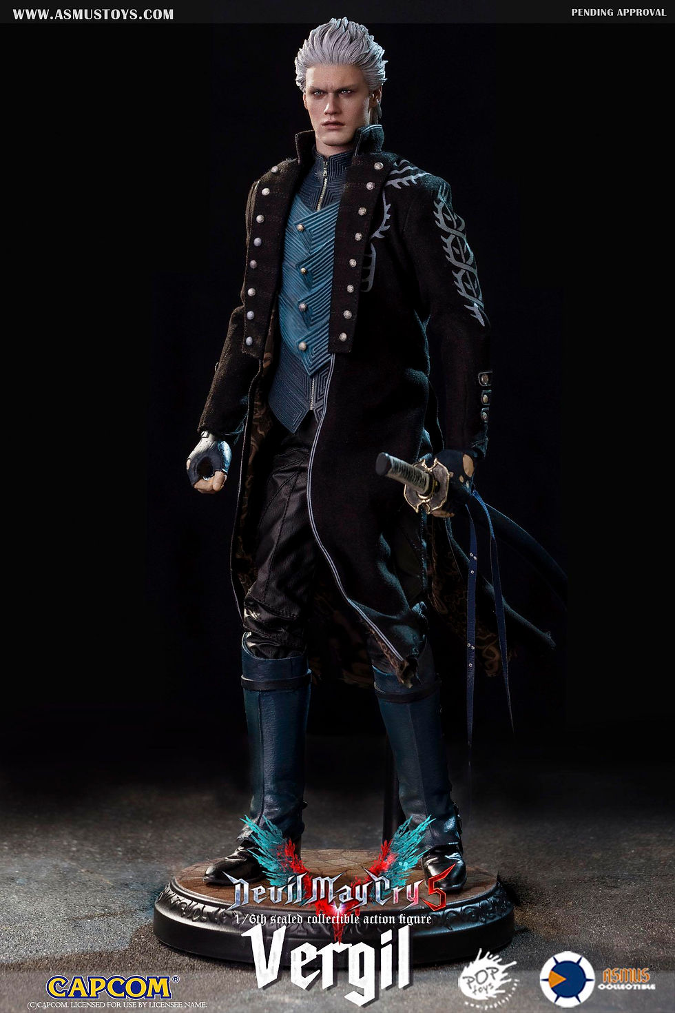 Thumbnail: Asmus Toys DMC500 THE DEVIL MAY CRY SERIES : VERGIL (DMC V) 1/6 Figure (Normal)
