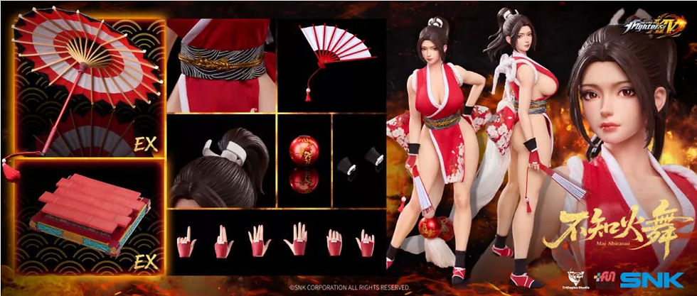 Thumbnail: TriEagles Studio King of Fighters XIV Mai Shiranui 1/6 Figure (EX Edition) 8