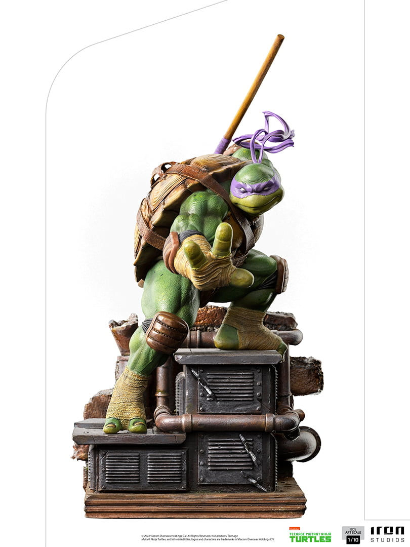 Thumbnail: Iron Studios TMNT Ninja Turtles Donatello BDS Art Scale 1/10 Statue
