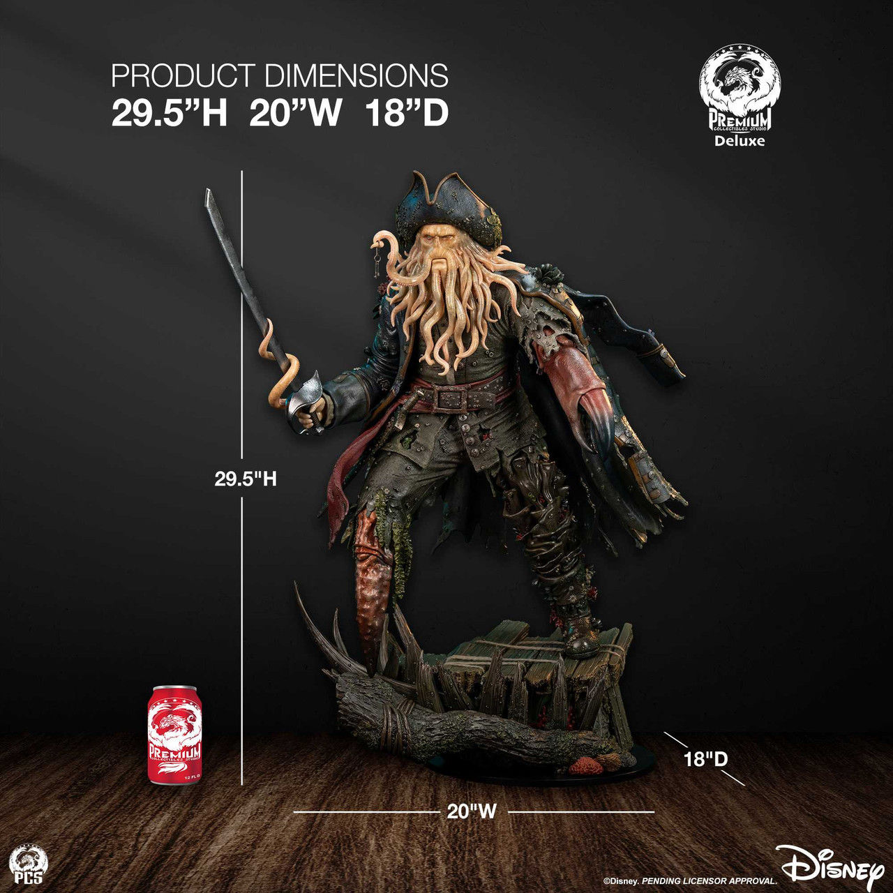 PCS Davy Jones 1/3 Statue (Deluxe Edition)