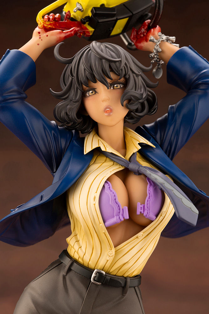 Thumbnail: Kotobukiya Leatherface Chainsaw Dance Bishoujo 1/7 Statue