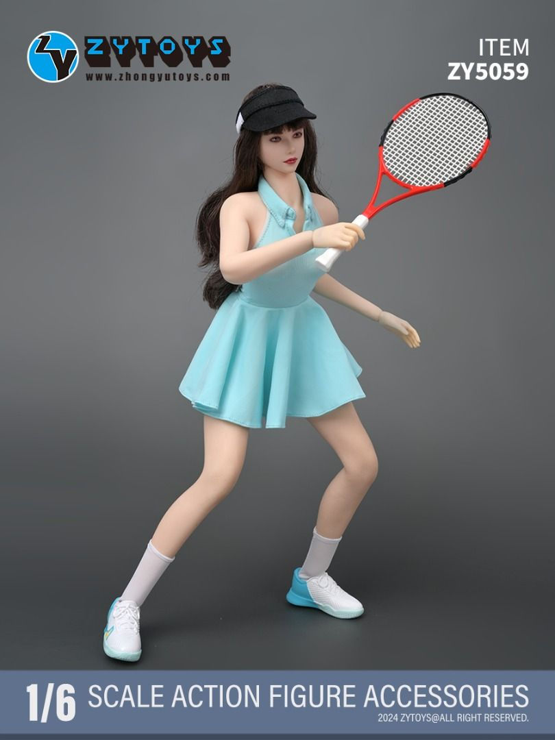 Thumbnail: ZYTOYS ZY5059 Tennis Girl 1/6 Costume Set 3