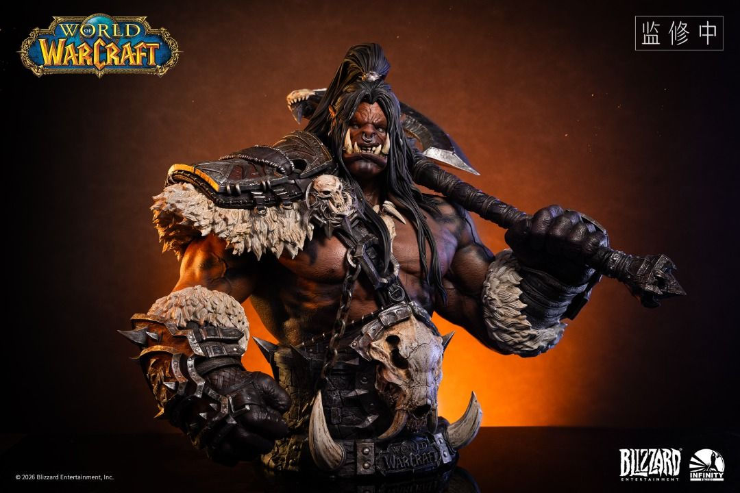 Infinity Studio World of Warcraft Grommash Hellscream 1/3 Bust