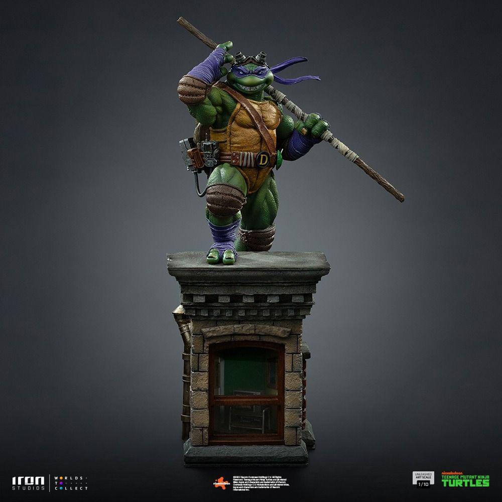 Iron Studios Donatello Unleashed - Teenage Mutant Ninja Turtles - Art Scale 1/10