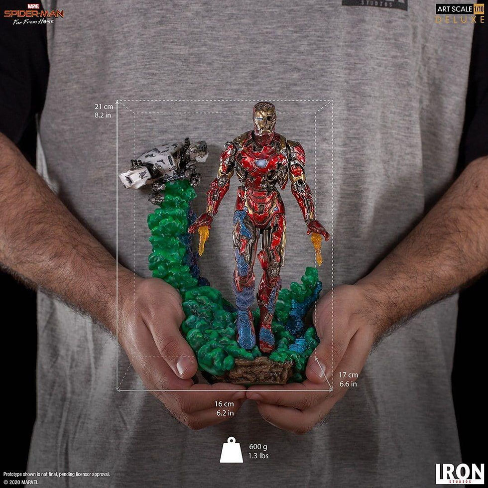 Thumbnail: Iron Studios Iron Man Illusion Deluxe Art Scale 1/10 – Spider-Man: Far From Home