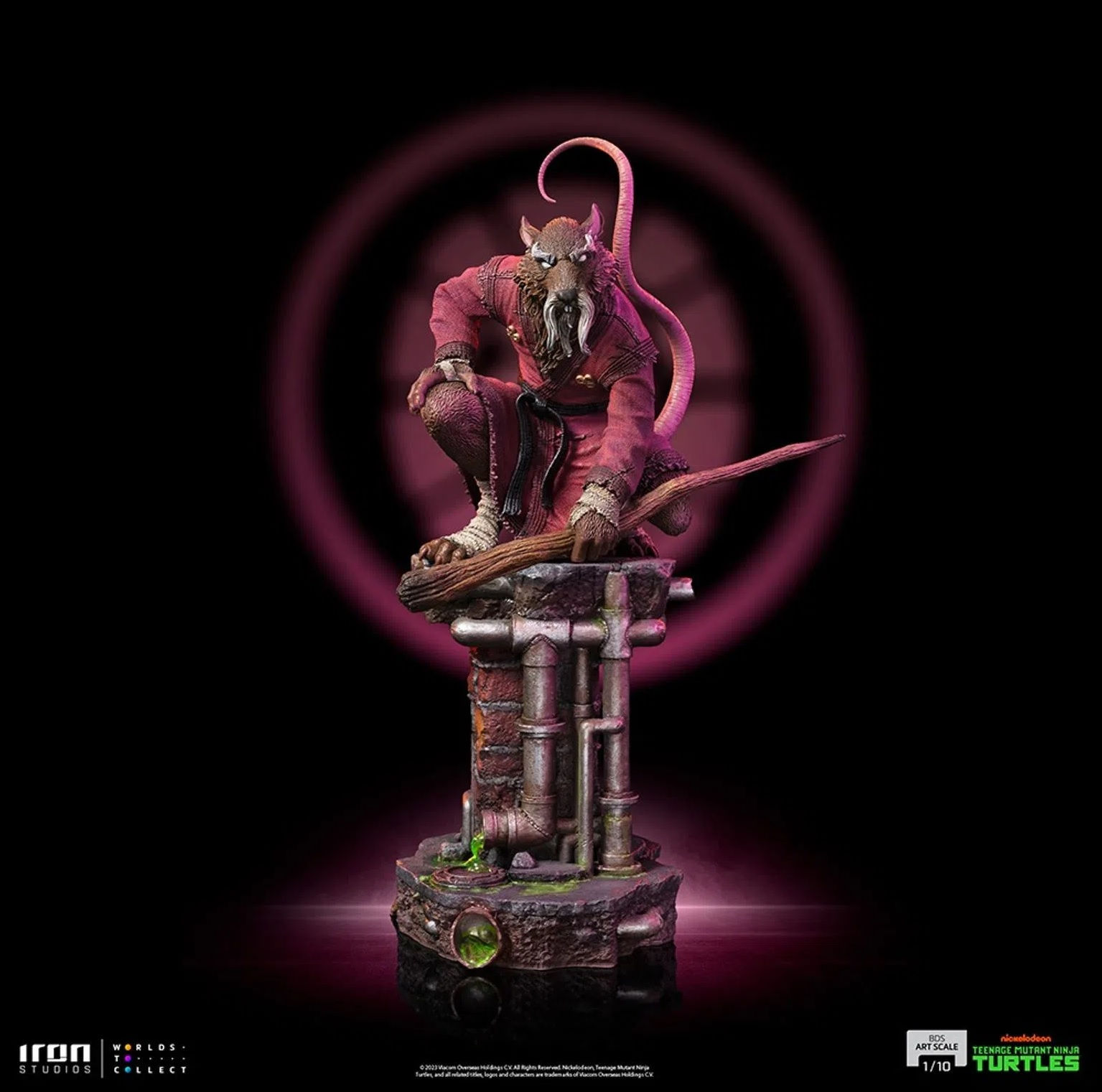 Iron Studios Master Splinter - TMNT - Art Scale 1/10 Statue