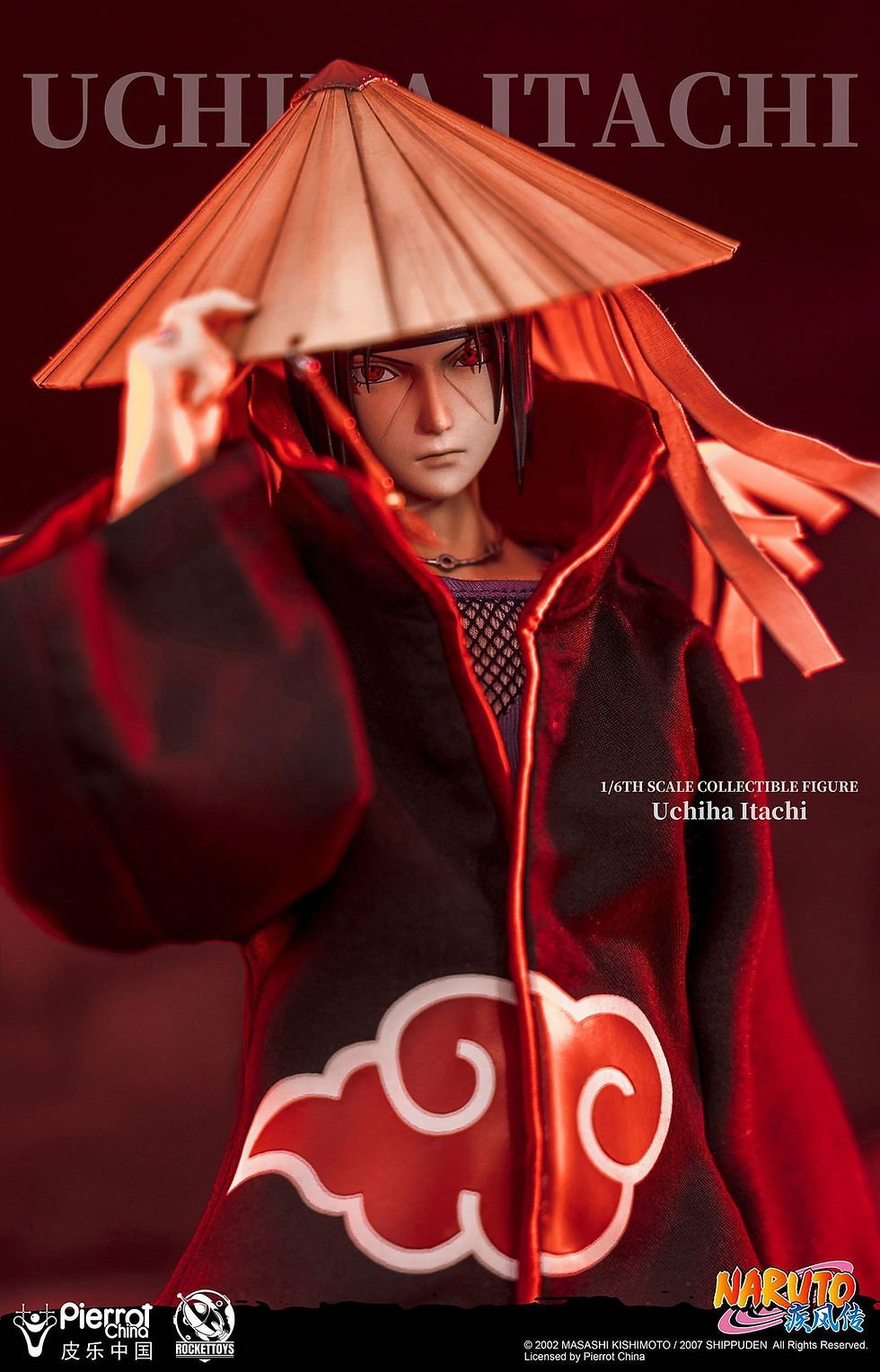 ROCKETTOYS ROC-003 Uchiha Itachi 1/6 Figure - Naruto Shippuden