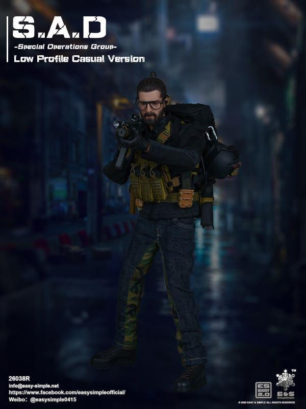 Thumbnail: Easy&Simple 26038R S.A.D Special Operation Group Low Profile Casual Version