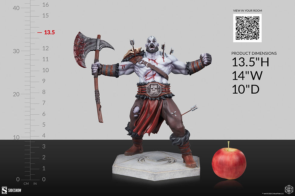 Thumbnail: Sideshow 200622 Grog - Vox Machina Statue