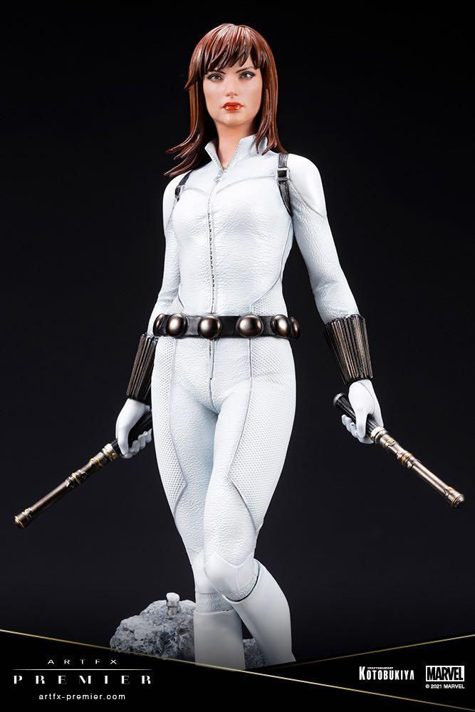 Thumbnail: Kotobukiya ARTFX Premier Black Widow White Costume Limited Edition 1/10 Statue