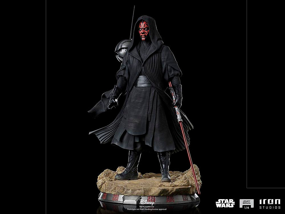 Thumbnail: Iron Studios Star Wars Darth Maul 1/4 Statue