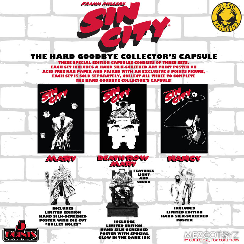 Thumbnail: Mezco Toyz Sin City: The Hard Goodbye Collector's Capsule Marv Figure