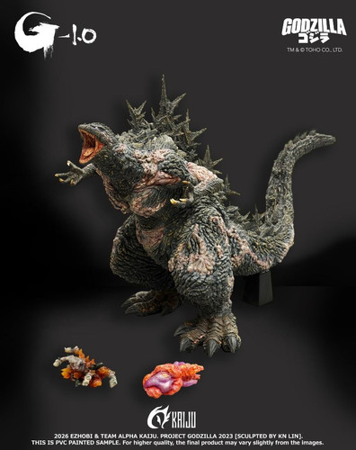 EZHOBI Alpha Kaiju Series - Godzilla 2023 Final Roaring Edition