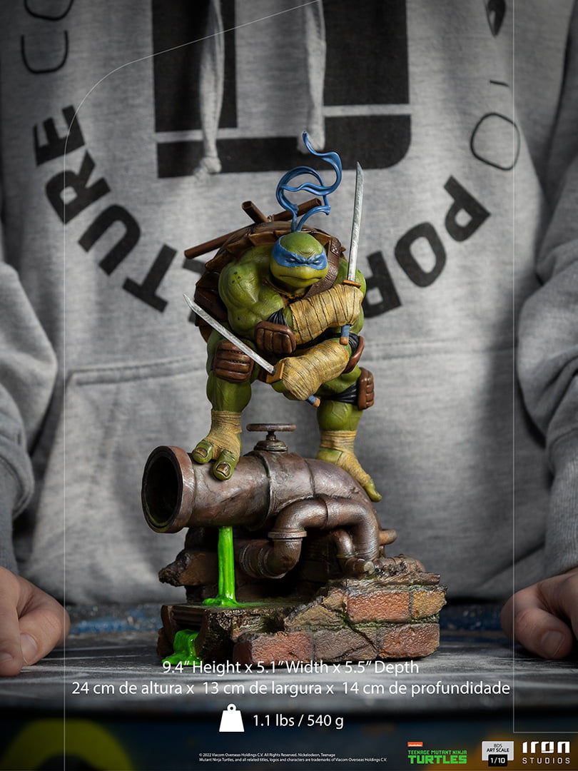 Thumbnail: Iron Studios TMNT Ninja Turtles Leonardo BDS Art Scale 1/10 Statue