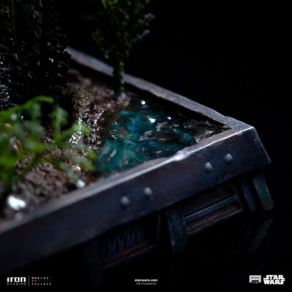 Thumbnail: Iron Studios Chewbacca and Tokkat - Star Wars - Art Scale 1/10 Statue 7