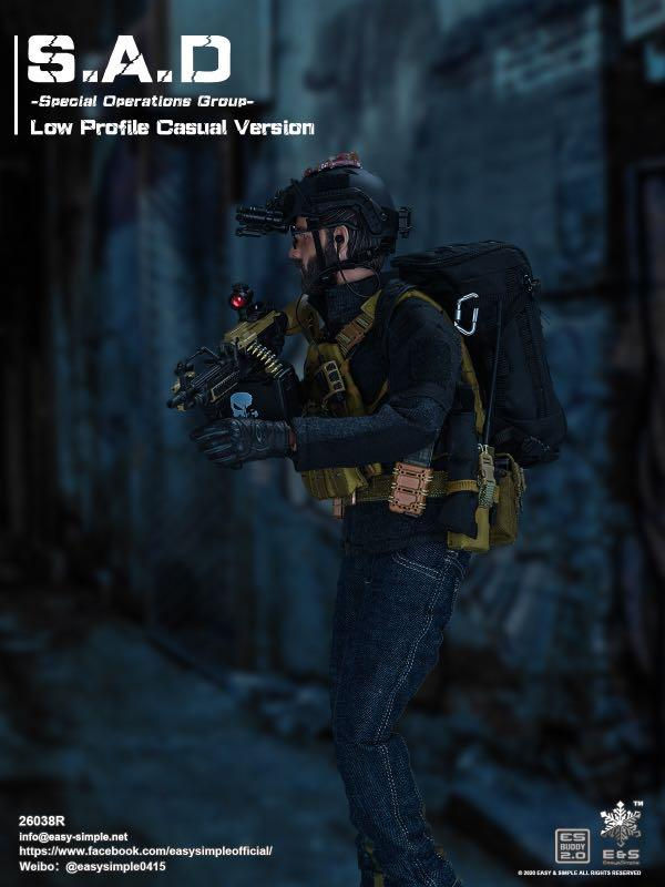 Thumbnail: Easy&Simple 26038R S.A.D Special Operation Group Low Profile Casual Version