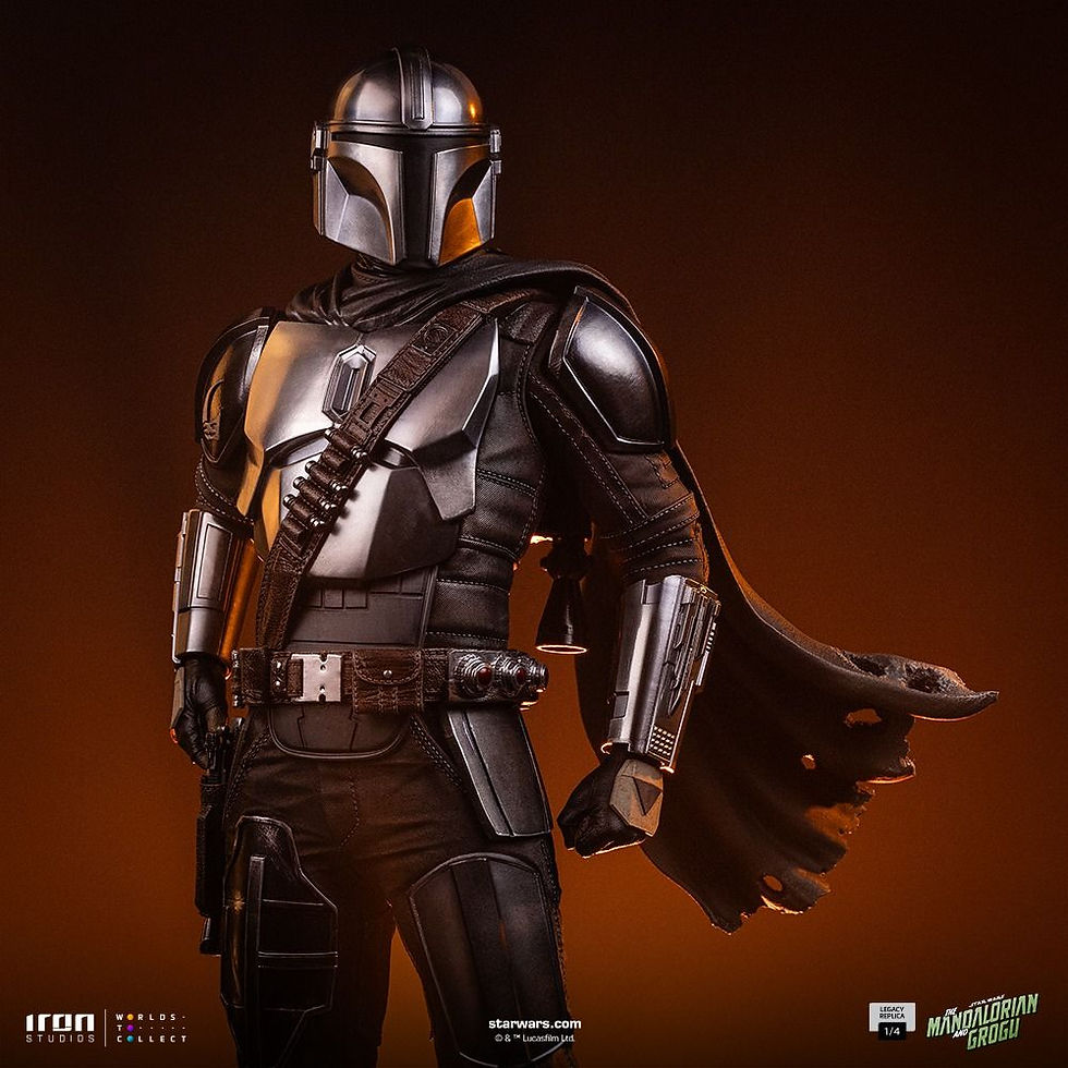 Thumbnail: Iron Studios Mandalorian and Grogu Movie - Legacy Replica 1/4 Statue 5