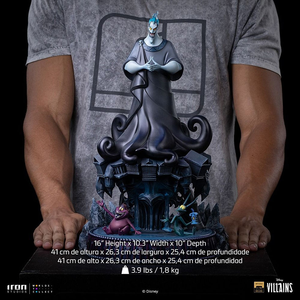 Thumbnail: Iron Studios Hades Deluxe - Disney's Villains - Art Scale 1/10 Statue 9