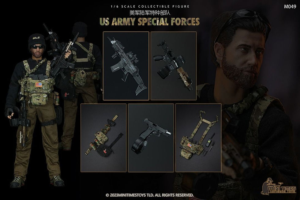Thumbnail: MINI TIMES MT-M049 US Army Special Forces 1/6 Figure 10