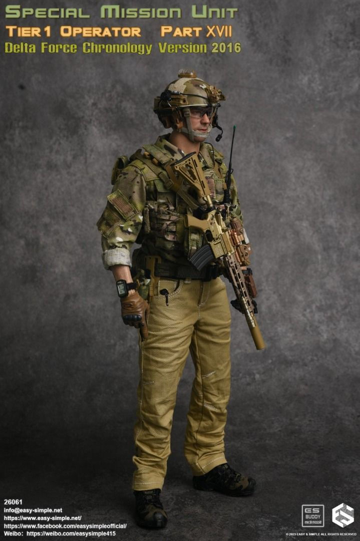 Easy&Simple ES 26061 SMU Tier1 Operator Part XVII Delta Force Chronology Version 1