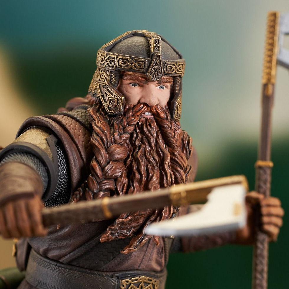 Thumbnail: Diamond Select The Lord of the Rings Gallery Gimli Deluxe Statue 7