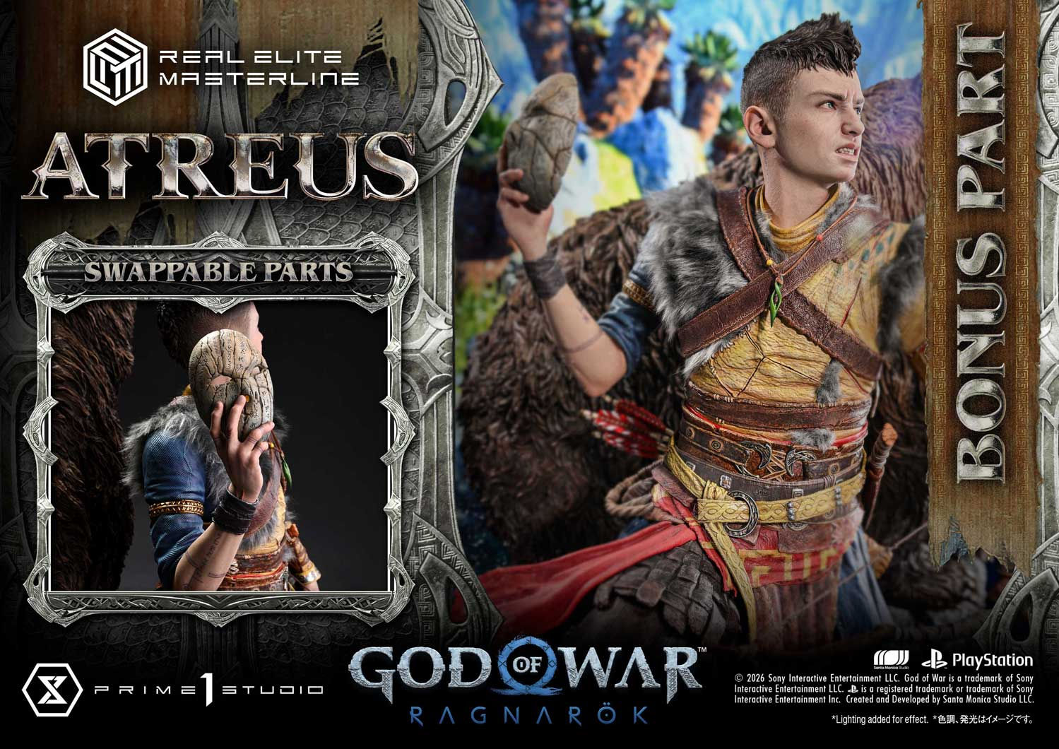 Prime 1 Studio God of War: Ragnarok Atreus (Deluxe Bonus Version)