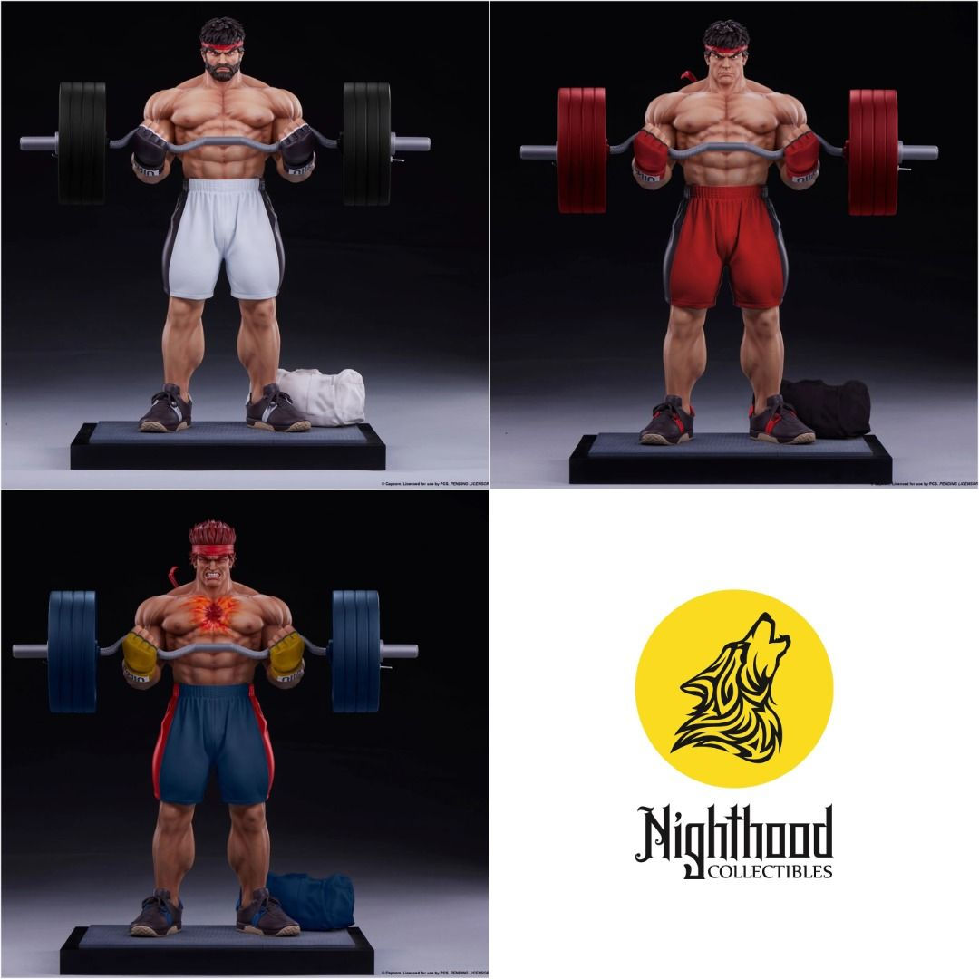 PCS Street Fighter Ryu: Powerlifting 1/4 Statue