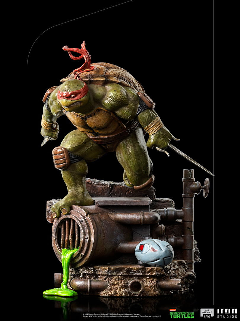Thumbnail: Iron Studios TMNT Ninja Turtles Raphael BDS Art Scale 1/10 Statue