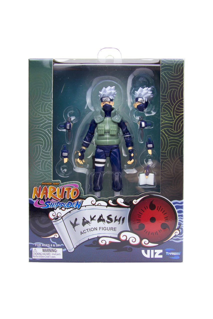 Thumbnail: Toynami Naruto Poseable Action Figures Encore Series - Kakashi