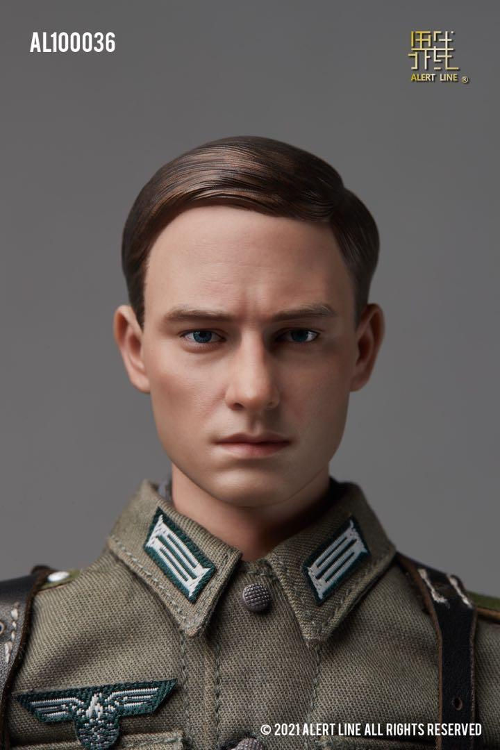 Thumbnail: Alert Line AL100035 / AL100036 WWII German Army Officer / Soldier 1/6 Figure