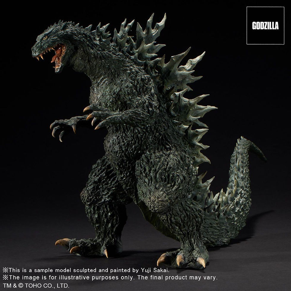 Thumbnail: X-Plus Godzilla 2000 Millennium Maquette Replica Soft Vinyl Version