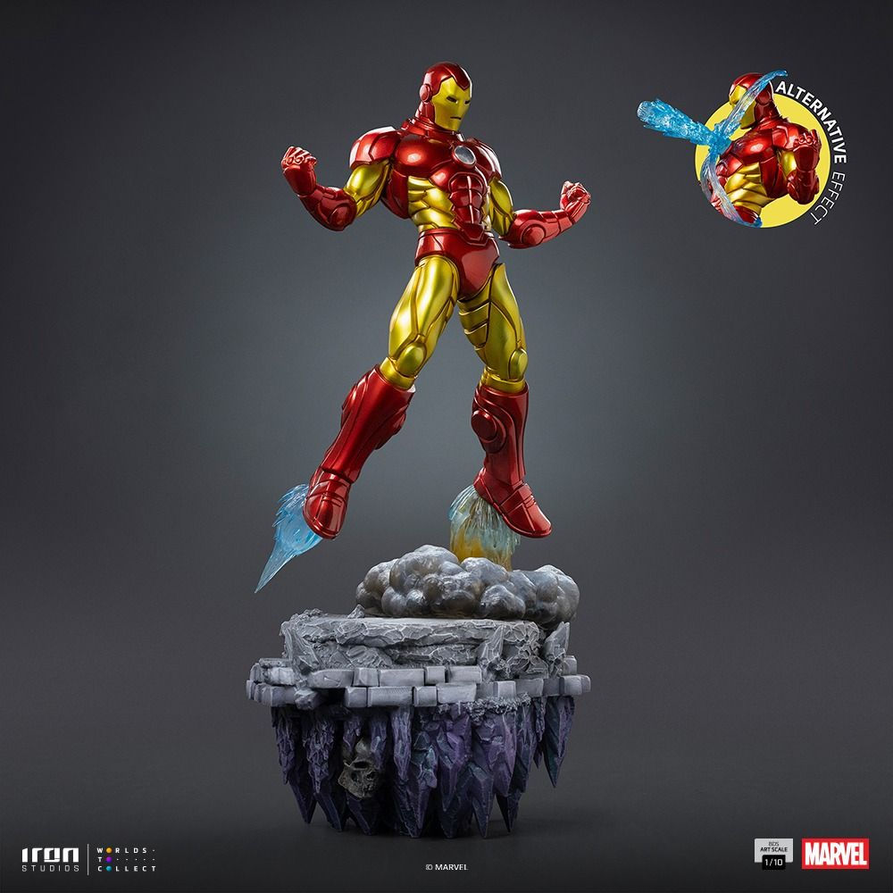 Iron Studios Iron Man - Infinity Gauntlet Diorama - BDS Art Scale 1/10 Statue